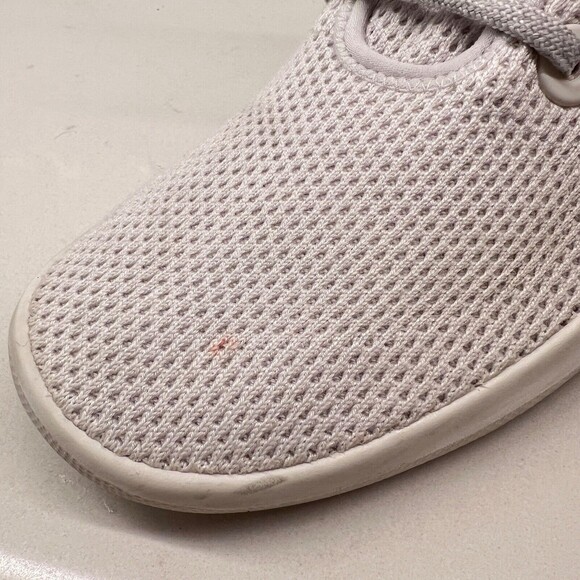 Allbirds White Tree Runners Women's Size 10 w/out Insoles - Picture 10 of 11